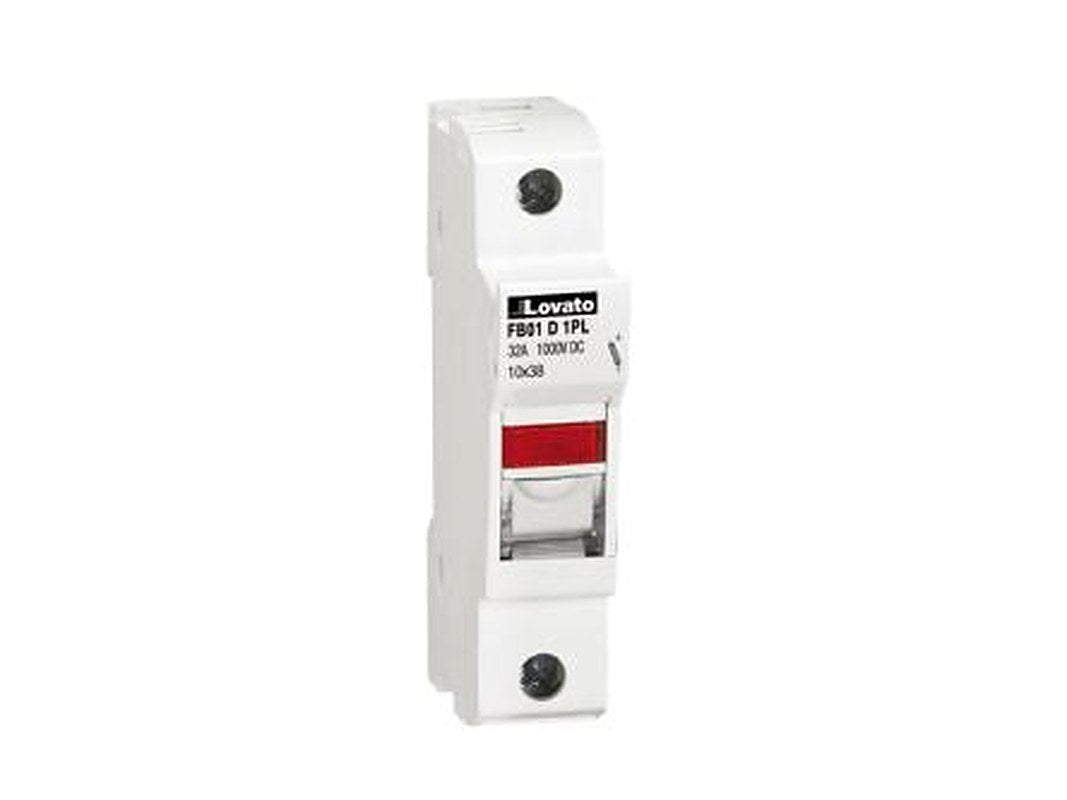 Lovato 32A Rail Mount Fuse Holder, 1P-Pole, 1kV