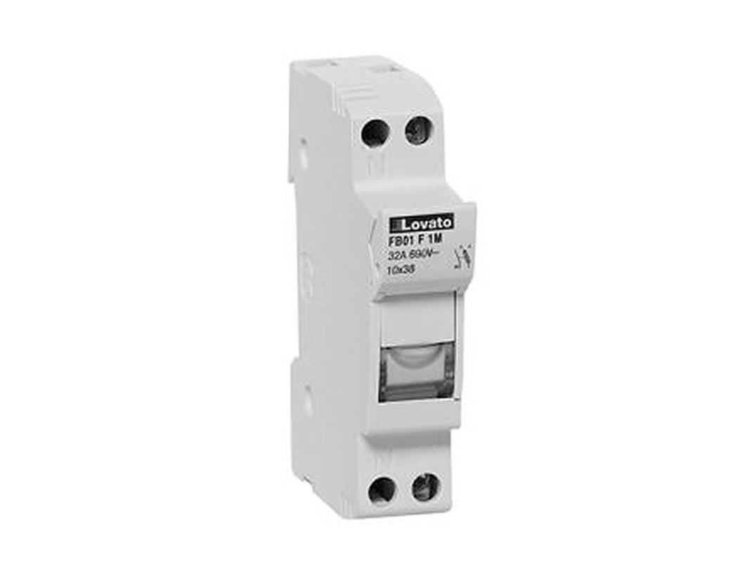 Lovato 32A Rail Mount Fuse Holder for 10 x 38 mm, 1P-Pole, 690V ac