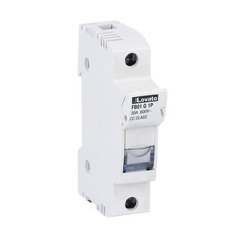 Lovato 30A Holder for 10X38MM, 1P-Pole, 600V
