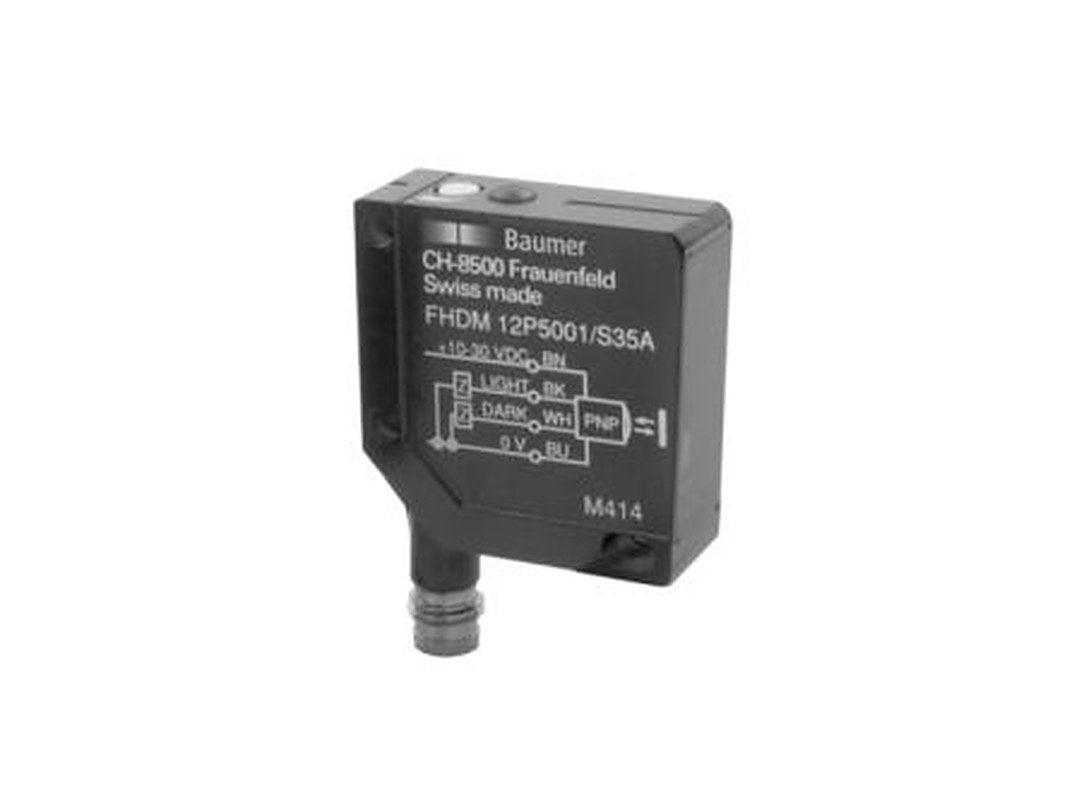 Baumer Background Suppression Photoelectric Sensor, Rectangular Sensor