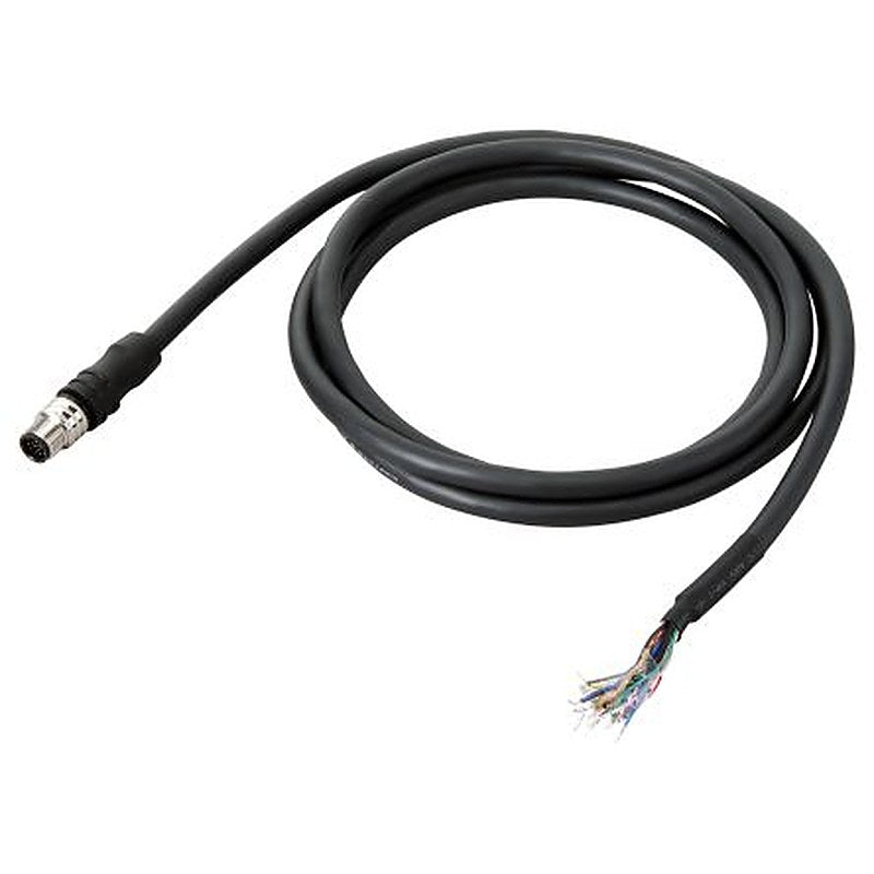 Omron Female 8 way M8 to Sensor Actuator Cable, 2 m