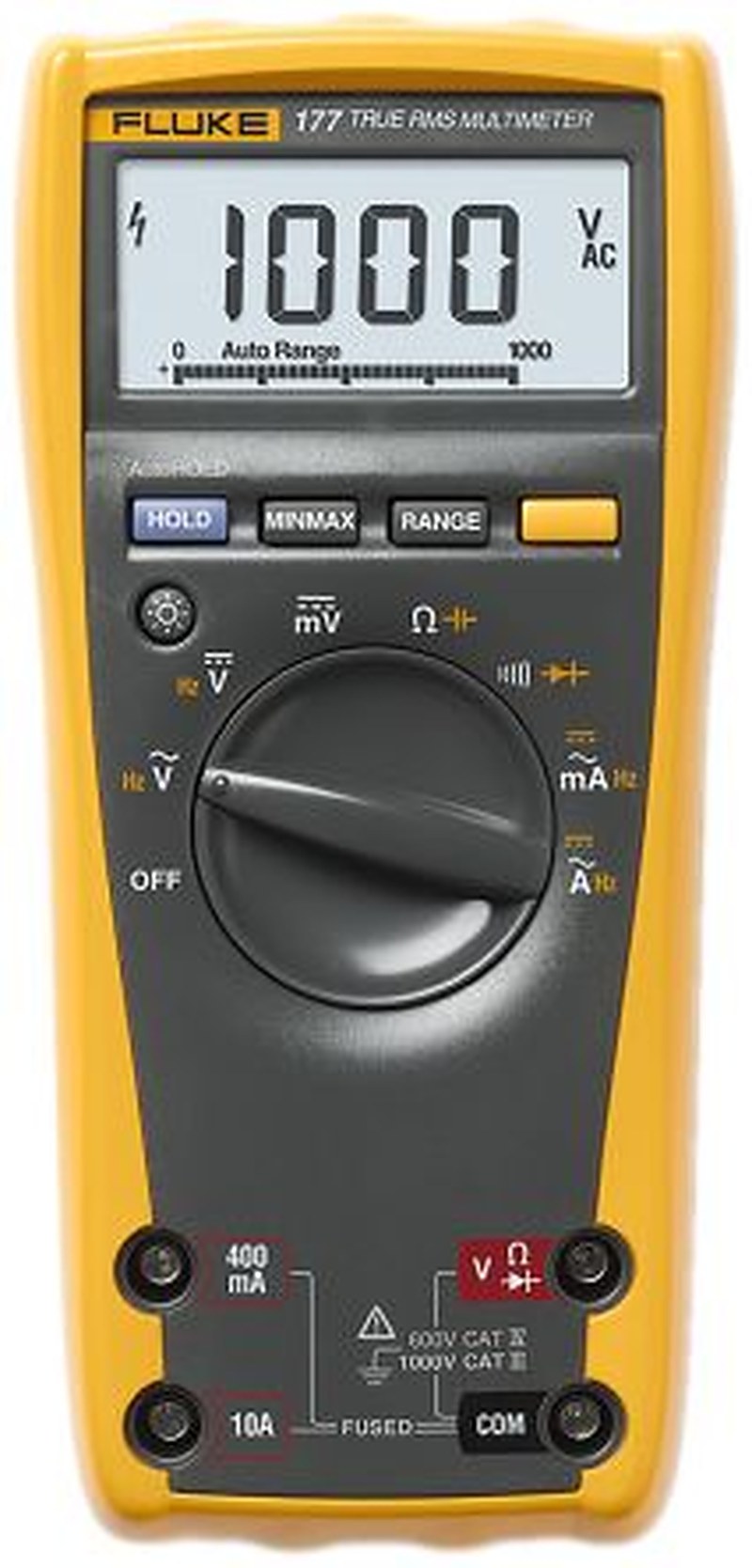 Fluke 177 Digital Digital Multimeter True RMS, RSCAL Calibrated
