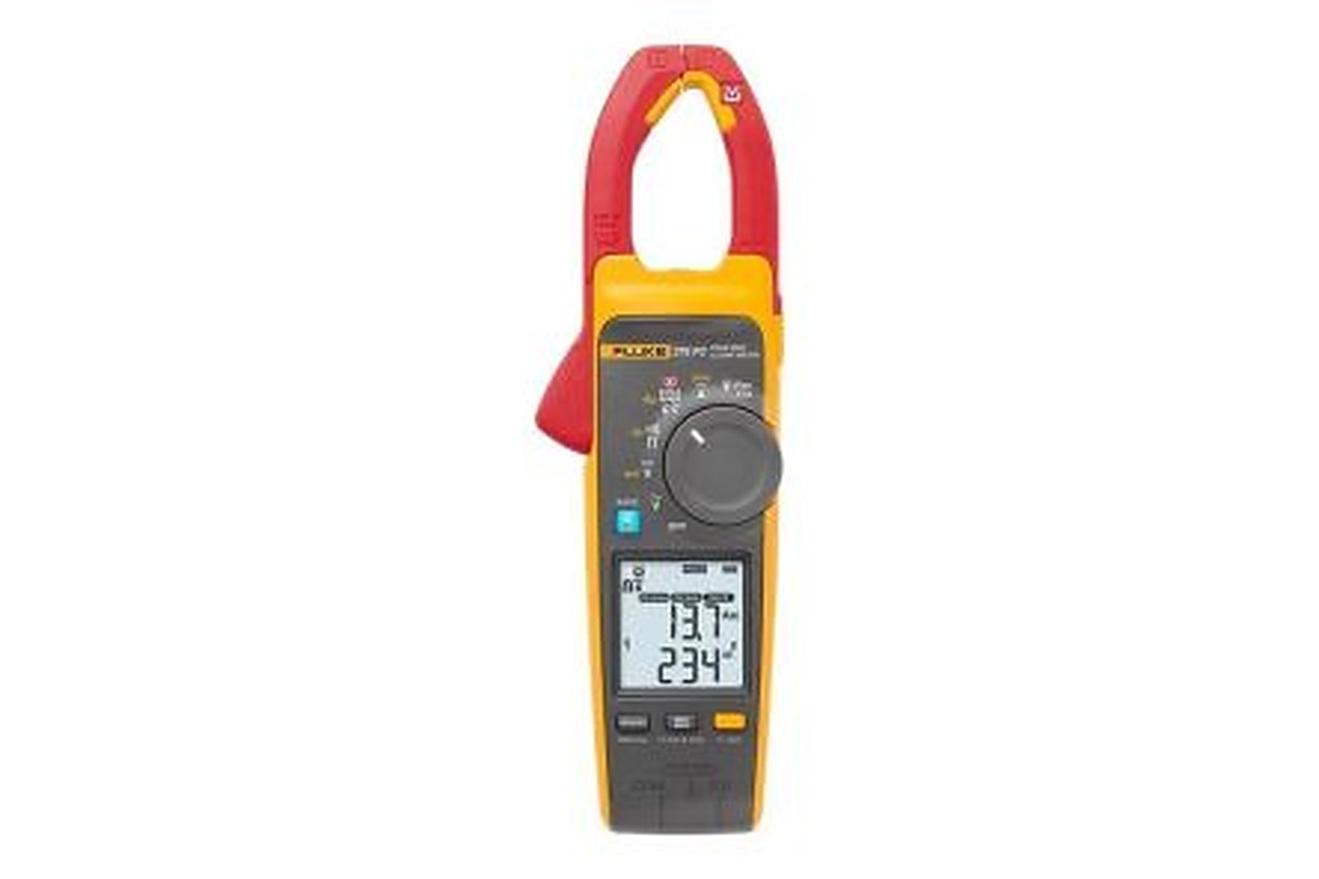 Fluke 378 FC Clamp Meter, 999.9 A dc 2500 A ac 1000 V dc 1000 V ac CAT III 1000 V, CAT IV 600 V Non-Contact Voltage