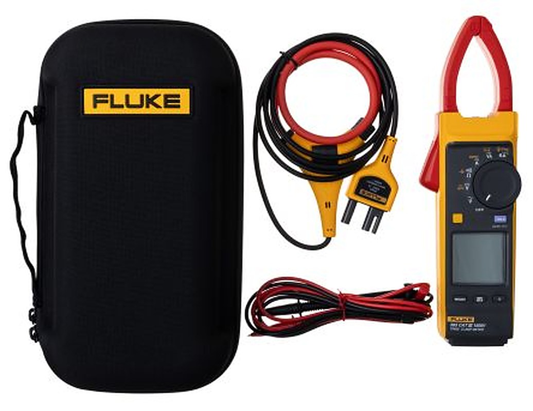 Fluke 393/E Clamp Meter, 1000 A dc 2500 A ac 1500 V dc 1000 V ac CAT IV, CAT III, RSCAL