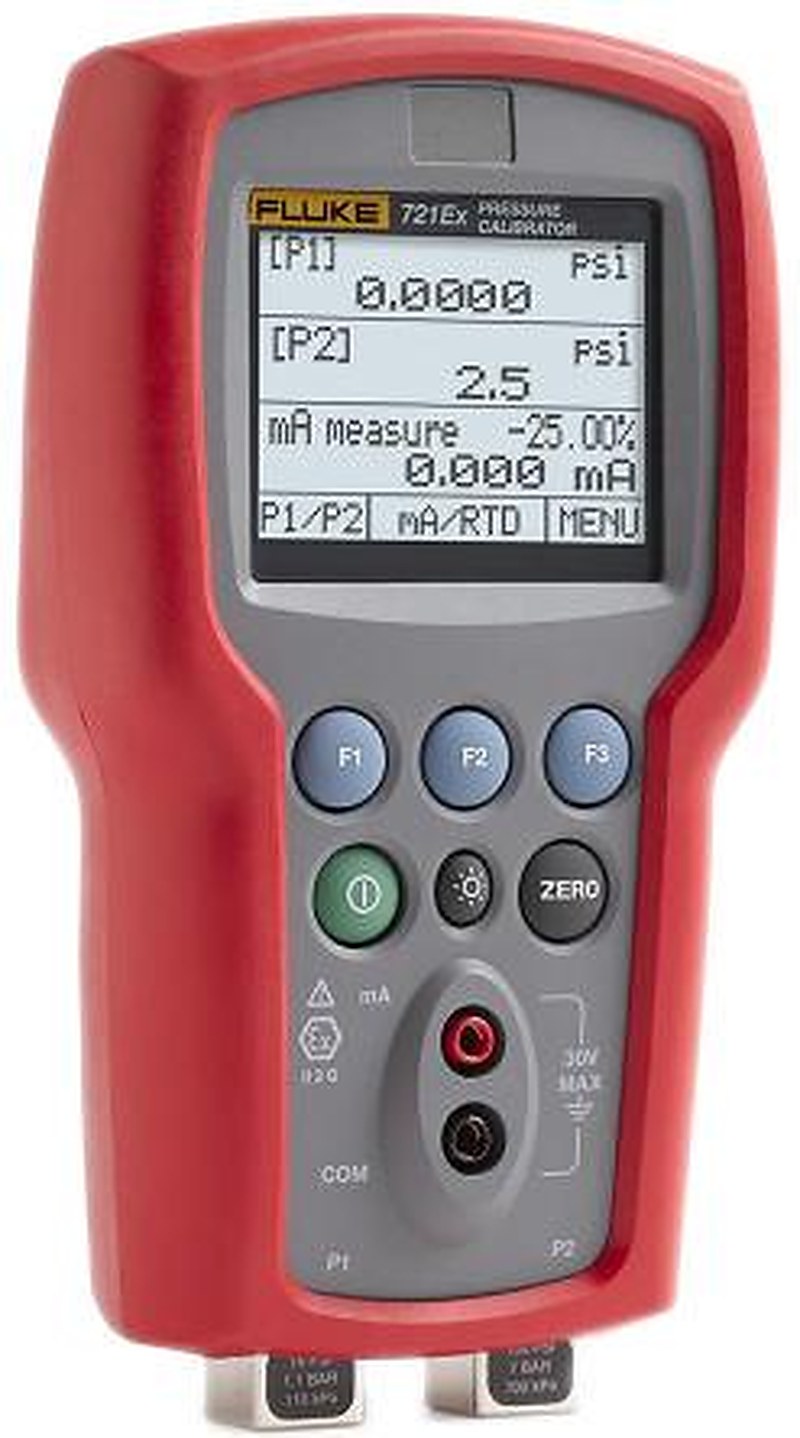Fluke 721EX -0.83 bar to 6.9 bar Pressure Calibrator