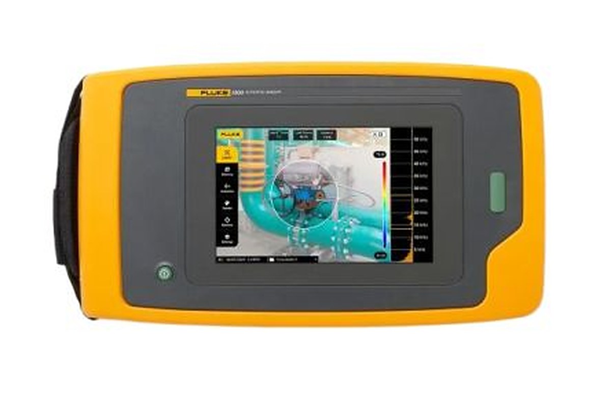 Fluke II500 Ultrasonic Leak Detector Capacitive Touch Display Display, 7 in Display