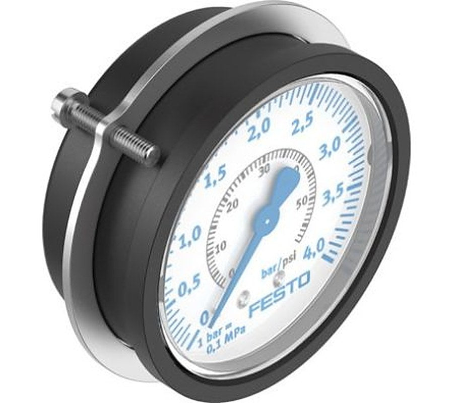 Festo G 1/4 Pressure Gauge, 63 mm, 4 bar
