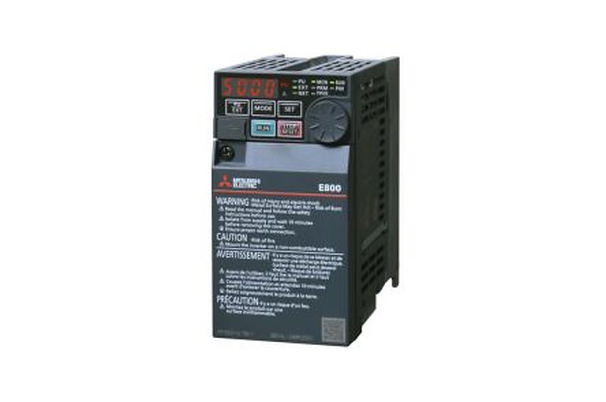 Mitsubishi Electric Inverter Module, 0.4 kW, 1 Phase, FR-E800 Series 240V 3 A