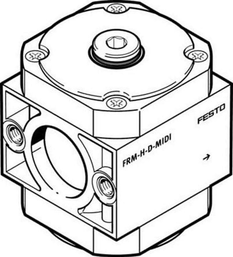 Festo Branching Module for D Connector
