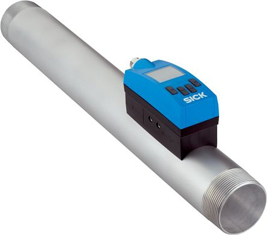 SICK FTMG Series Fluid Sensor Flow Sensor for Compressed Air, Helium, 58.9L/min Min, 780.9L/min Max