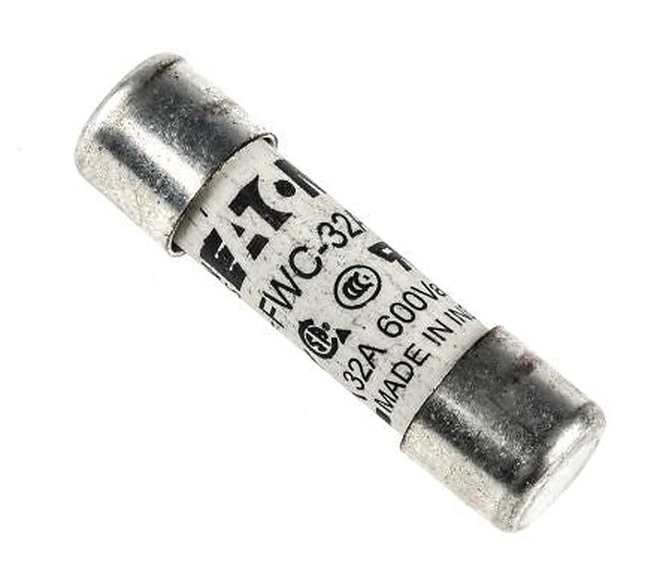 Eaton 32A F Ceramic Cartridge Fuse, 10 x 38 mm