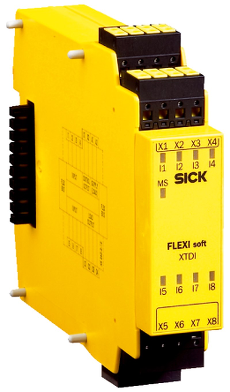 SICK Flexi Soft Series Safety Controller, 8 Inputs, 8 Outputs, 24V dc