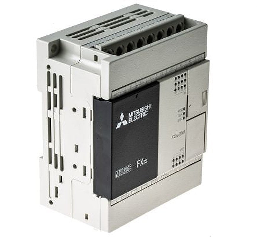 Mitsubishi Electric FX3S Series PLC CPU, Relay Output, 12-Input, Sink Input