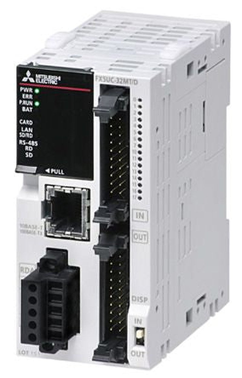 Mitsubishi Electric MELSEC iQ-F Series PLC CPU, Analogue Output, 16-Input, Analogue Input