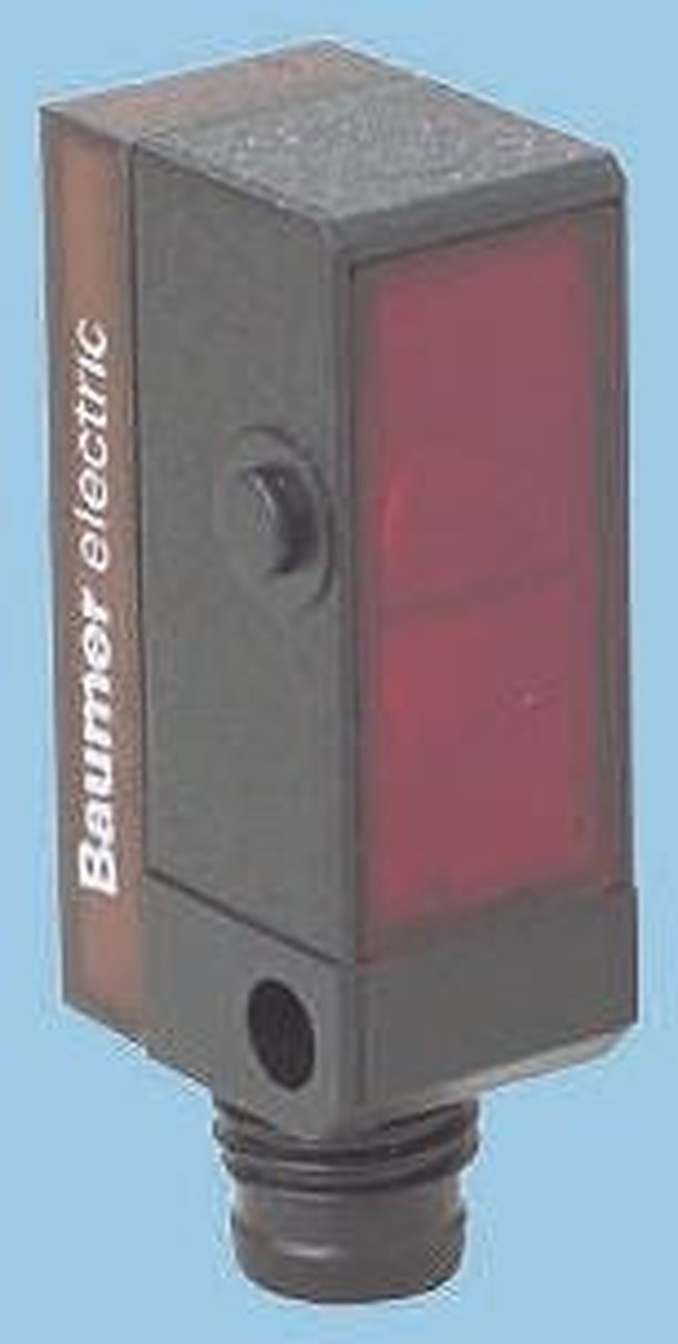 Baumer Diffuse Photoelectric Sensor, Block Sensor