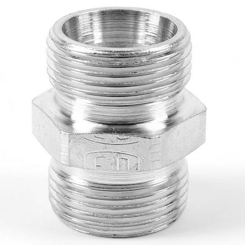 Parker G12LCF Hydraulic Fitting Male Metric, 90 °, Steel, 12 mm Hose ID
