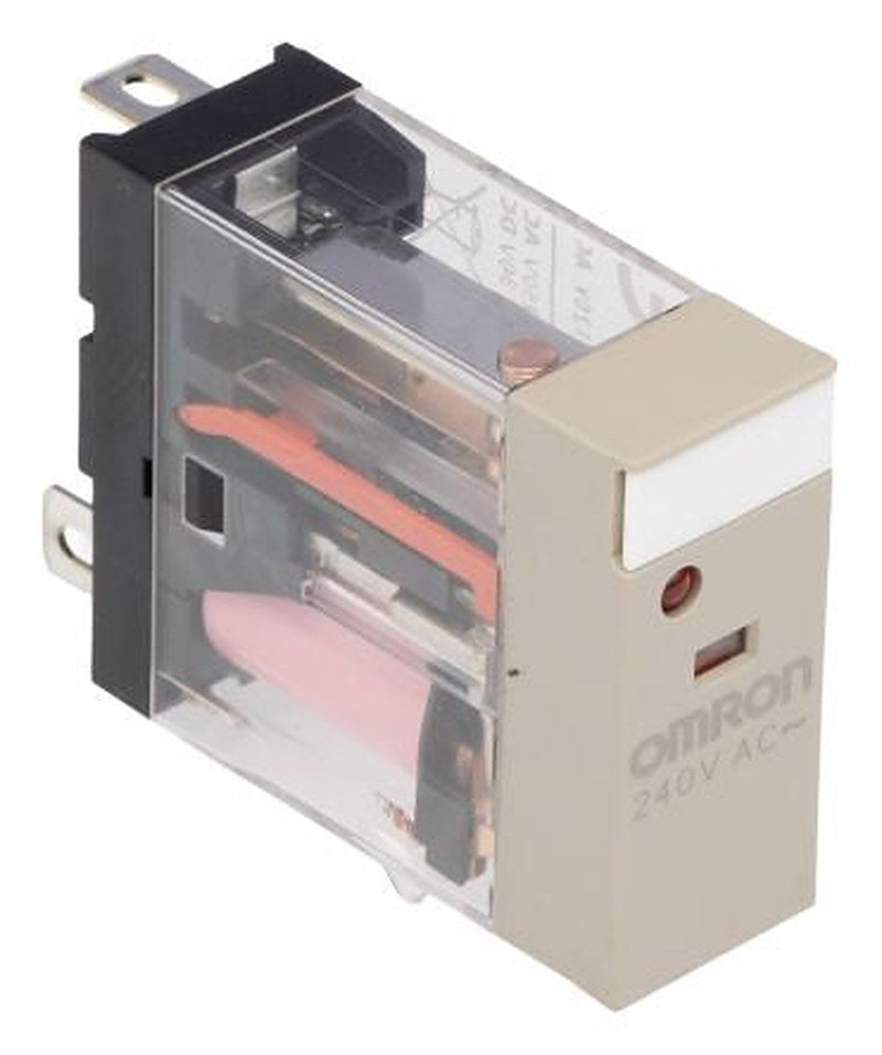 Omron Relay, 240V ac Coil, 10A Switching Current, SPDT