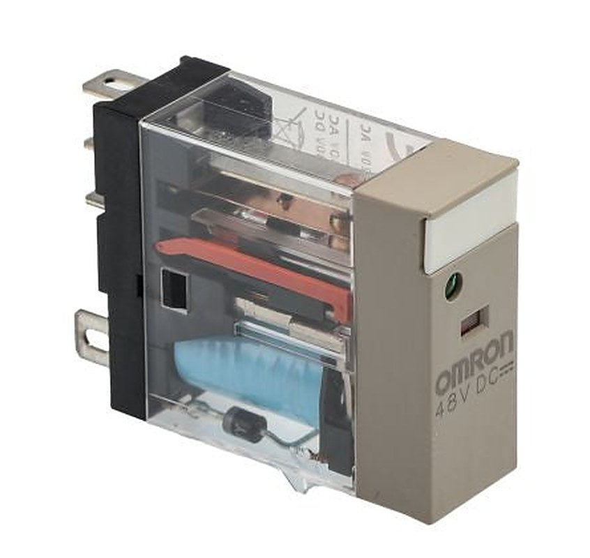 Omron Non-Latching Relay, 48V dc Coil, 10A Switching Current, SPDT