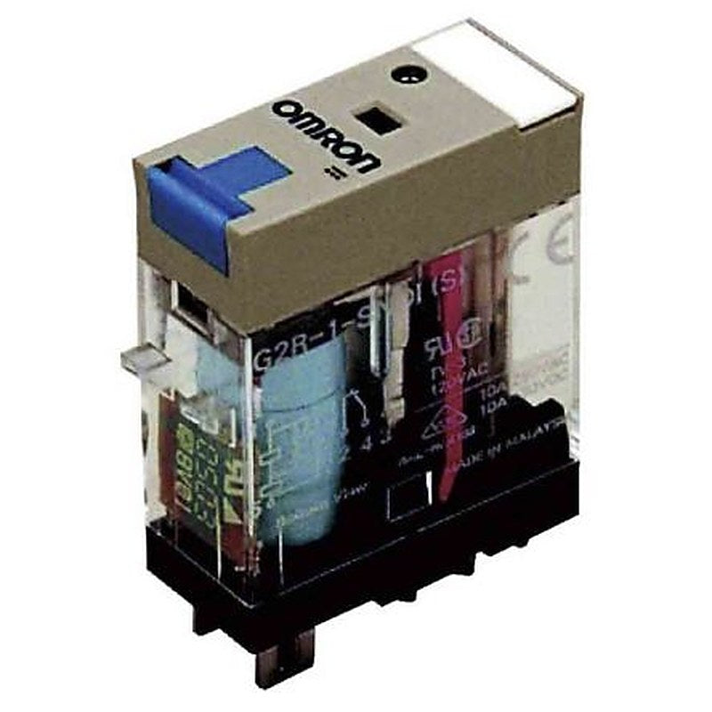 Omron DIN Rail Non-Latching Relay, 24V Coil, 10A Switching Current, SPDT