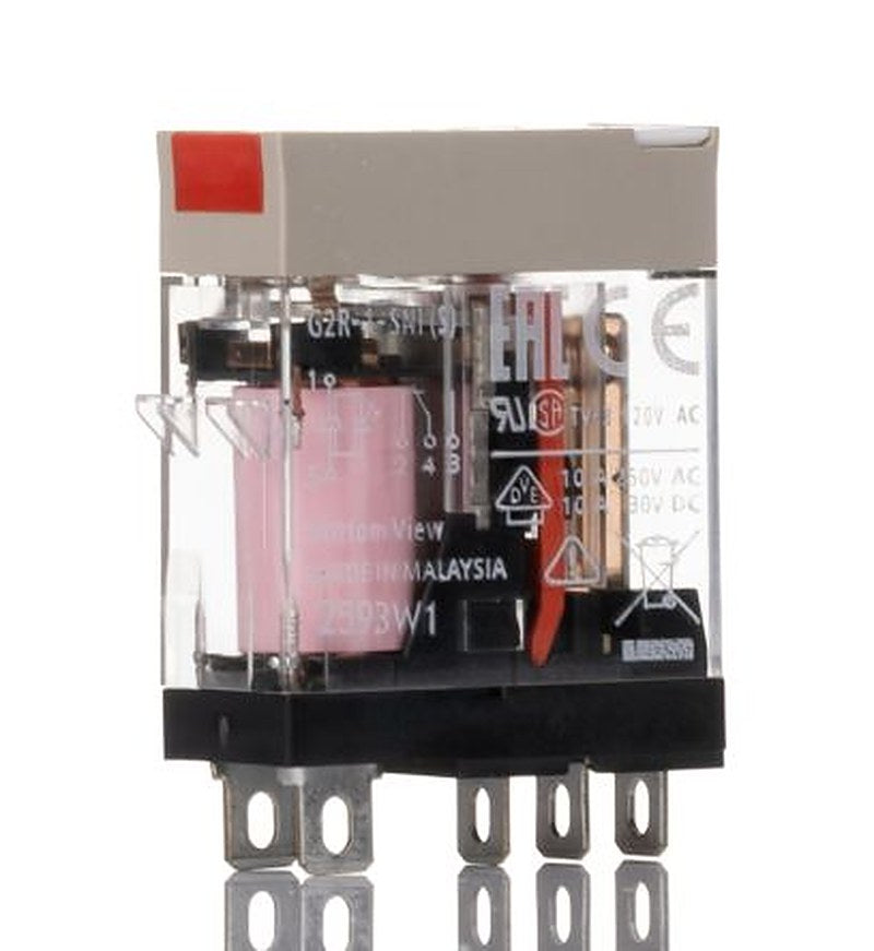 Omron Power Relay, 230V ac Coil, 10A Switching Current, SPDT