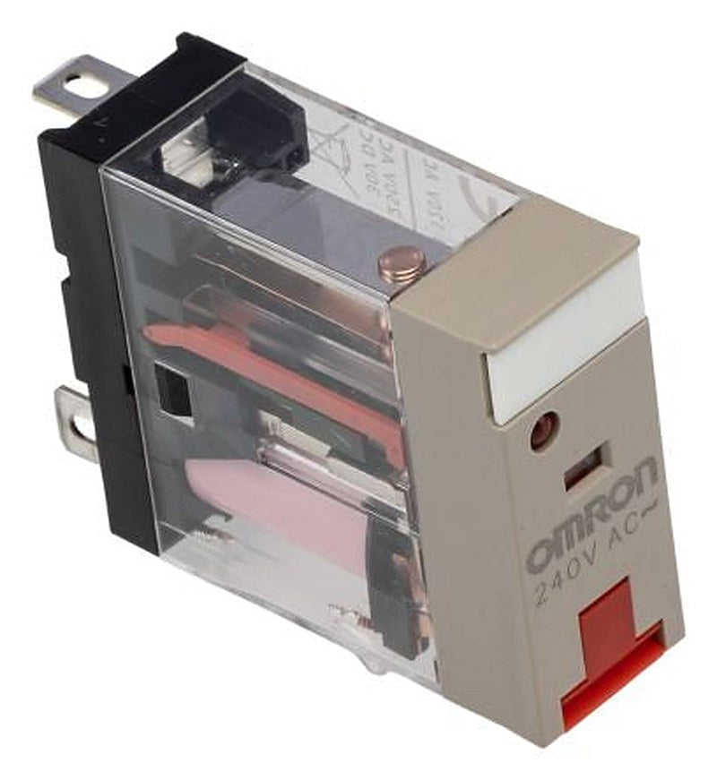 Omron PCB Non-Latching Relay, 240V ac Coil, 10A Switching Current, SPDT