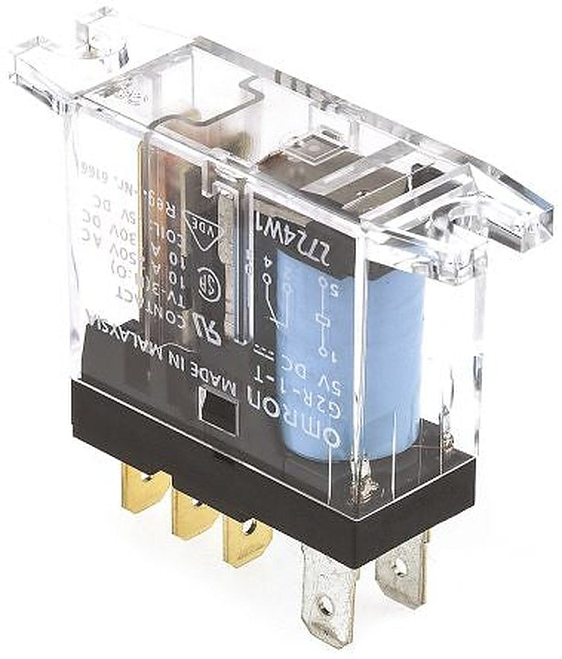 Omron Panel Power Relay, 5V dc Coil, 10A Switching Current, SPDT
