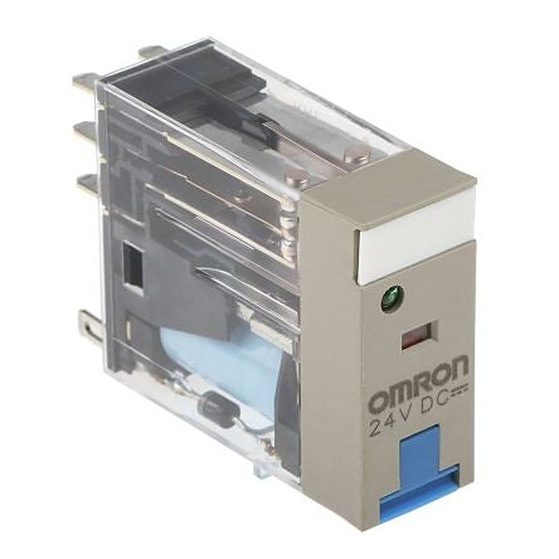 Omron Power Relay, 24V dc Coil, 5A Switching Current, DPDT