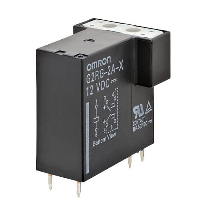 Omron PCB Non-Latching Relay, 24V dc Coil, 10A Switching Current, DPST