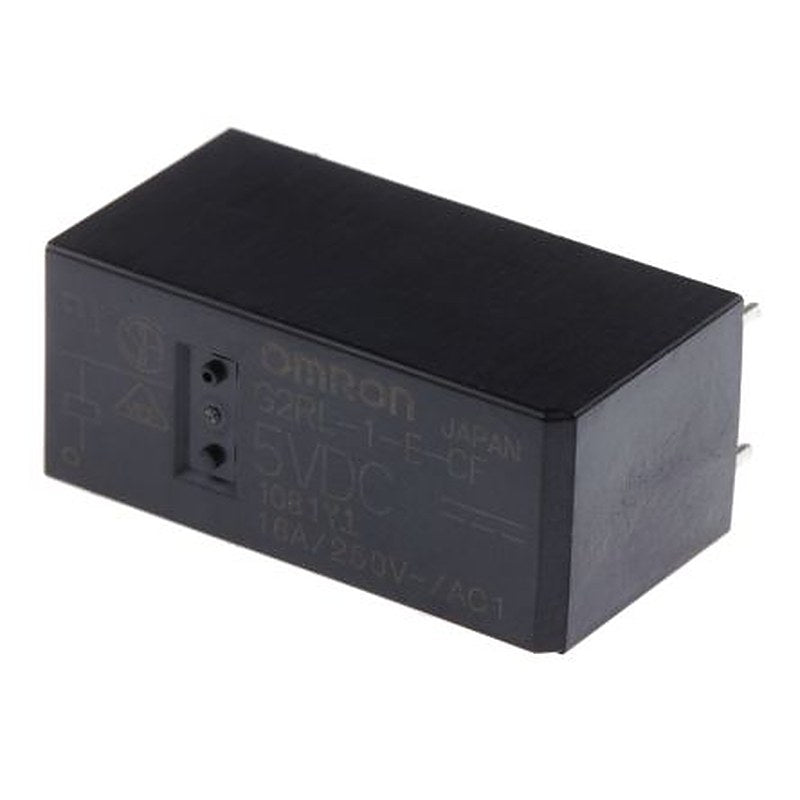 Omron PCB Power Relay, 5V dc Coil, 16A Switching Current, SPDT