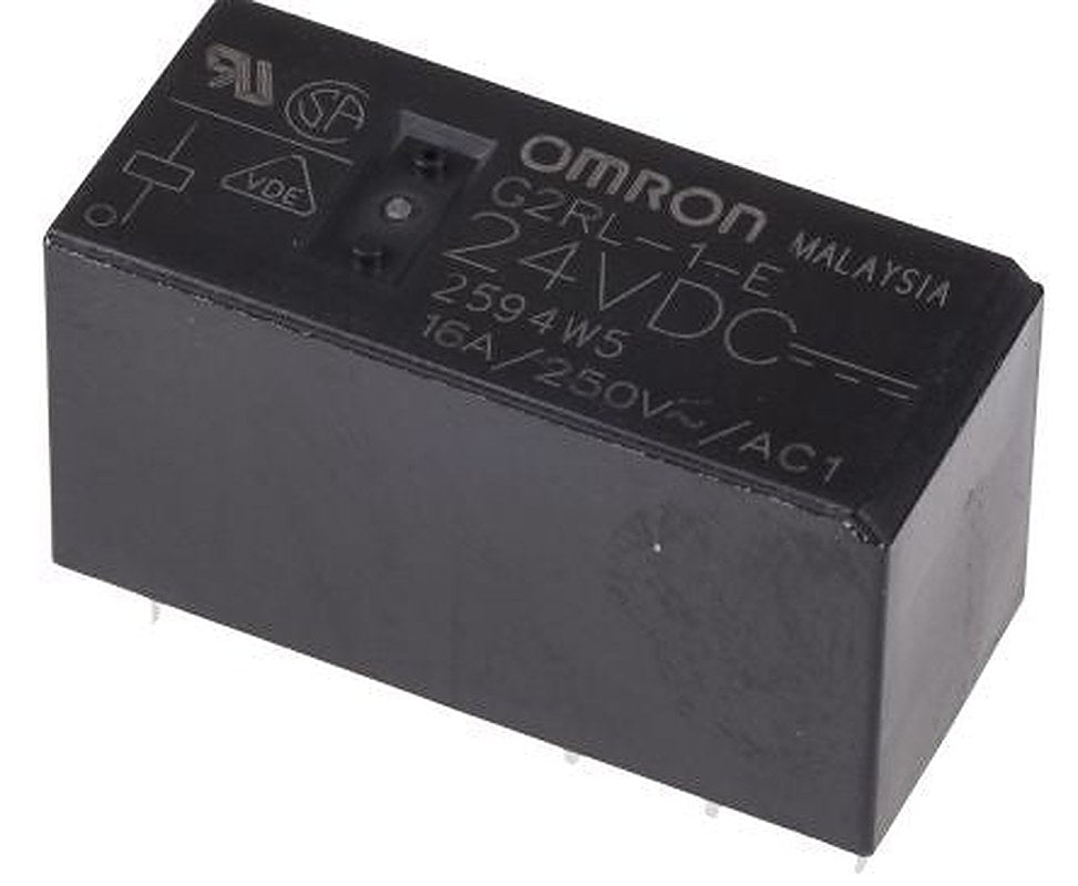 Omron Panel Power Relay, 24V dc Coil, 16A Switching Current, SPDT