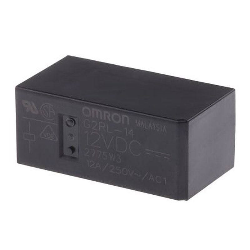 Omron PCB Power Relay, 12V dc Coil, 12A Switching Current, SPDT