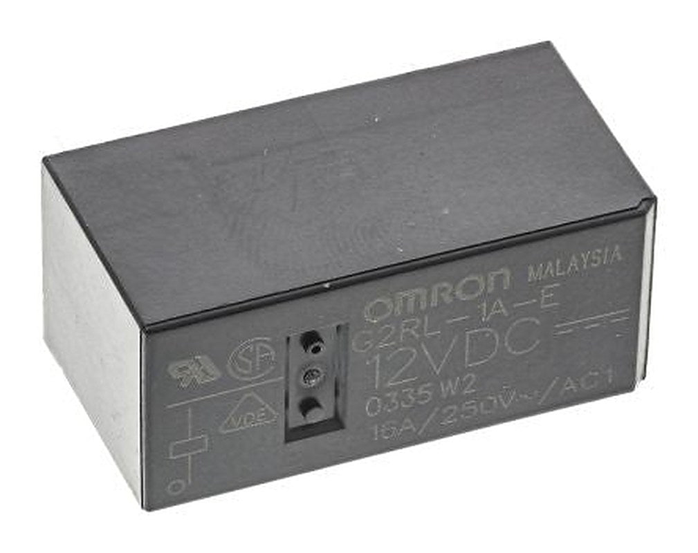 Omron PCB Power Relay, 12V dc Coil, 16A Switching Current, SPST