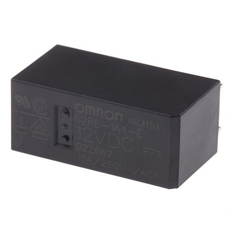 Omron PCB Power Relay, 12V dc Coil, 16A Switching Current, SPST