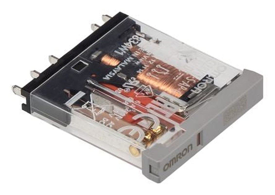 Omron Plug-in Signal Relay, 12V dc Coil, 50mA, SPDT