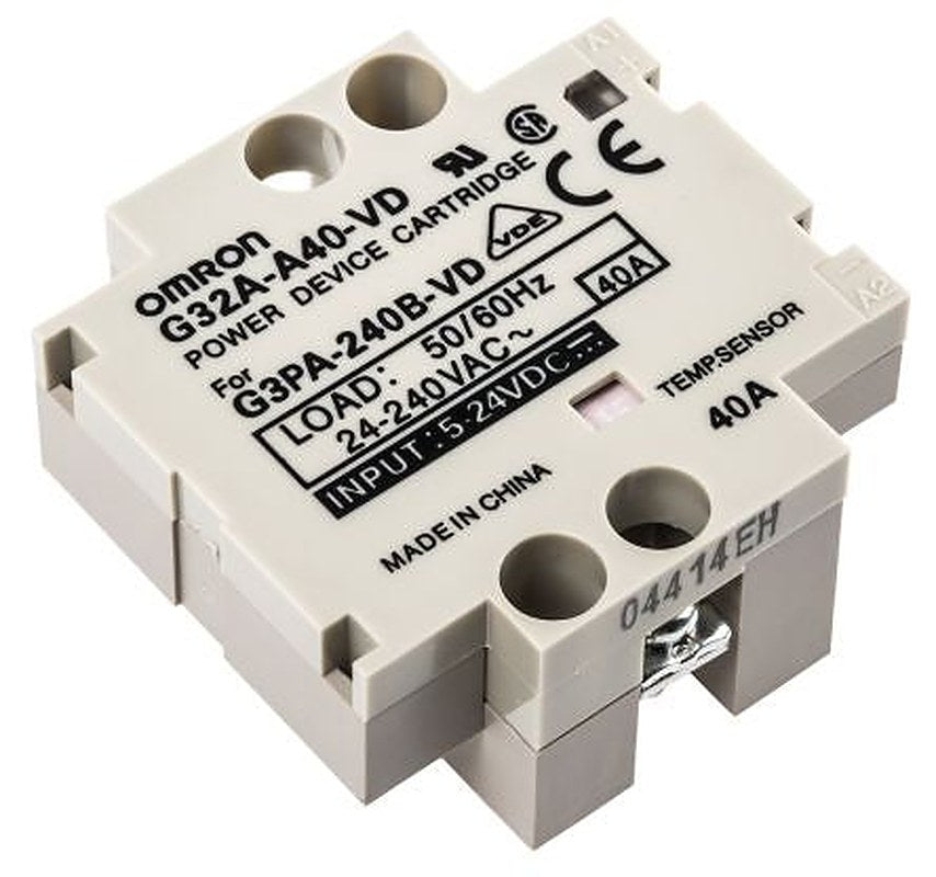 Omron Mount Adapter, G32A-A40-VD 5-24VDC