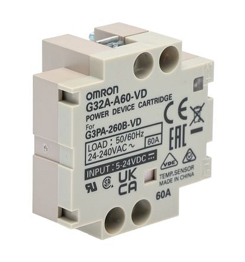 Omron Mount Adapter, G32A-A60-VD 5-24VDC