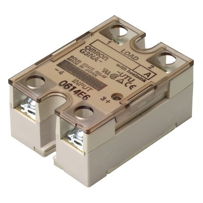 Omron G3NA Series Solid State Relay, 90 A Load, DIN Rail Mount, 528 V Load, 24V Control