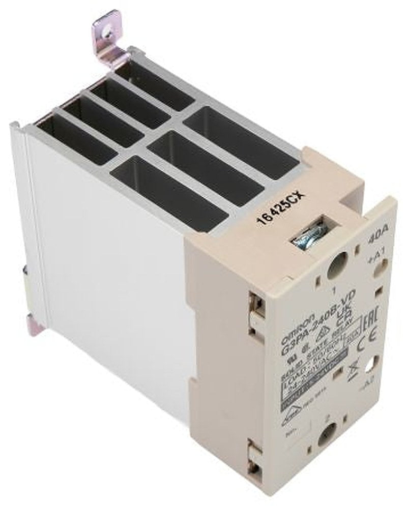 Omron G3PA Series Solid State Relay, 40 A Load, DIN Rail Mount, 264 V Load, 30V Control