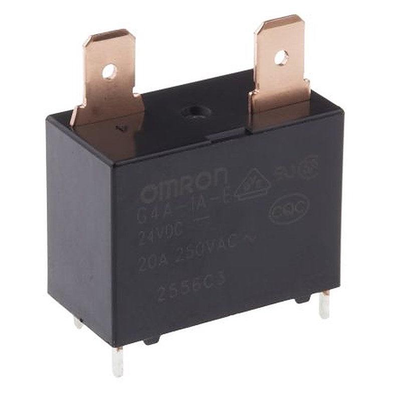 Omron PCB Power Relay, 24V dc Coil, 20A Switching Current, SPST