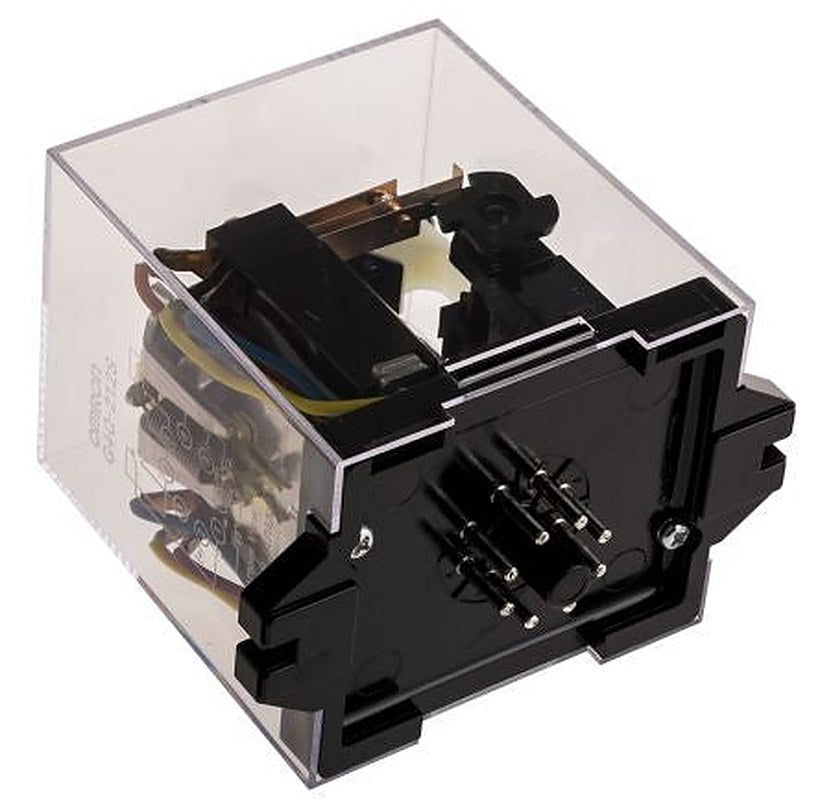 Omron Power Relay, 24V dc Coil, 5A Switching Current, DPDT