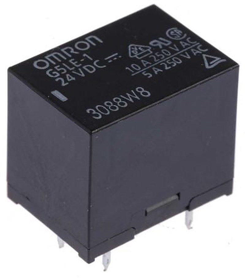 Omron PCB Power Relay, 24V dc Coil, 10A Switching Current, SPDT