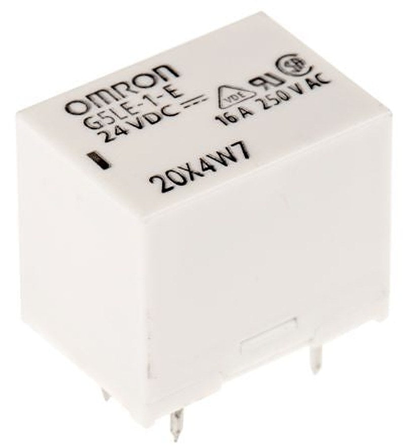 Omron PCB Power Relay, 24V dc Coil, 16A Switching Current, SPDT