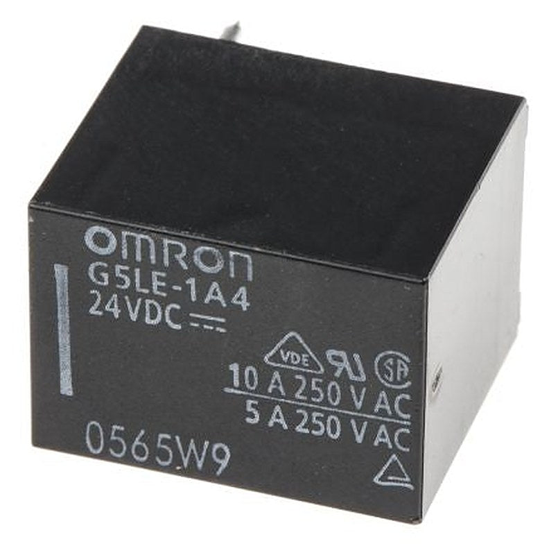 Omron PCB Power Relay, 24V dc Coil, 10A Switching Current, SPST