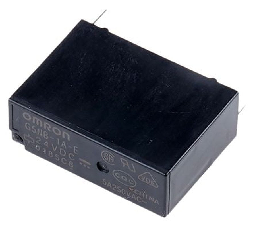 Omron PCB Power Relay, 24V dc Coil, 5A Switching Current, 1 NO