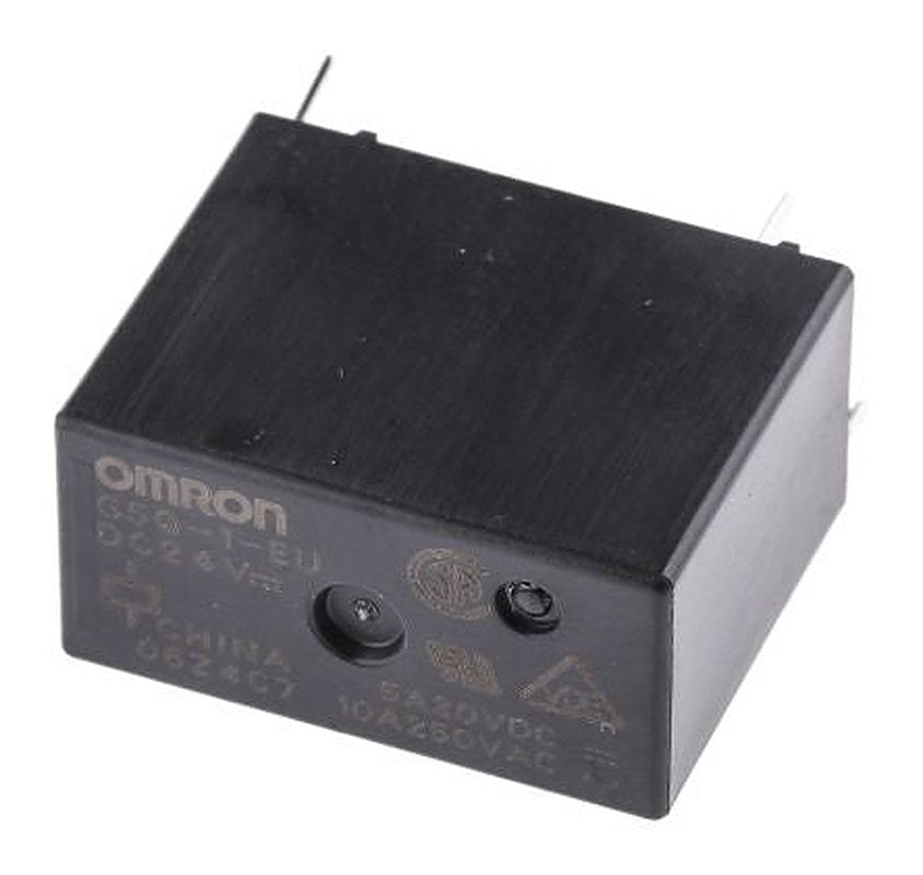 Omron Panel Power Relay, 24V dc Coil, 10A Switching Current, SPDT