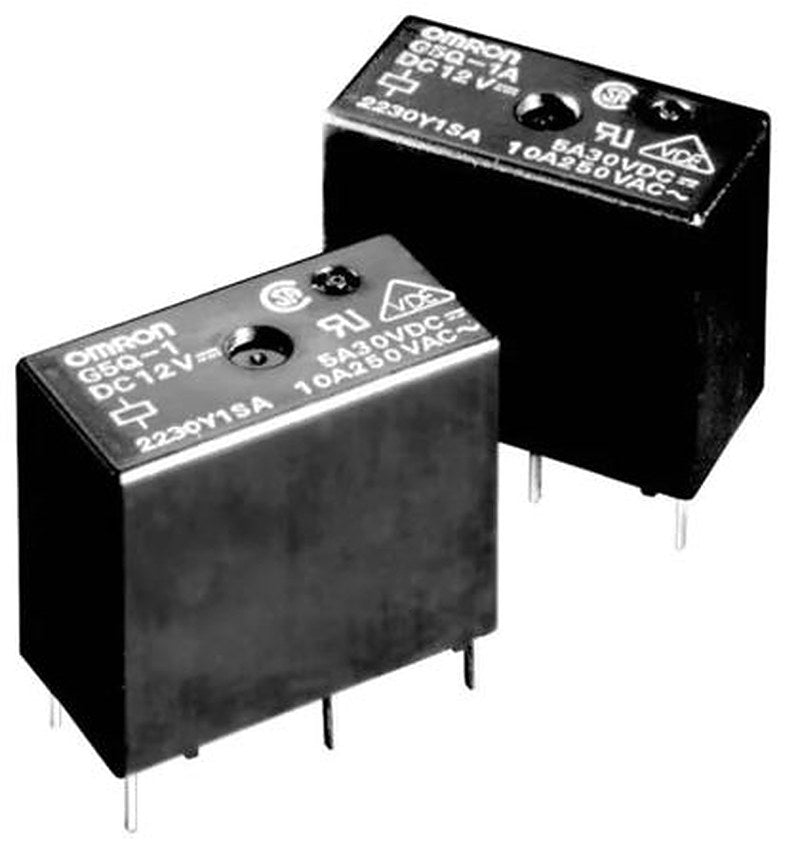 Omron PCB Power Relay, 5V dc Coil, 10A Switching Current, SPDT