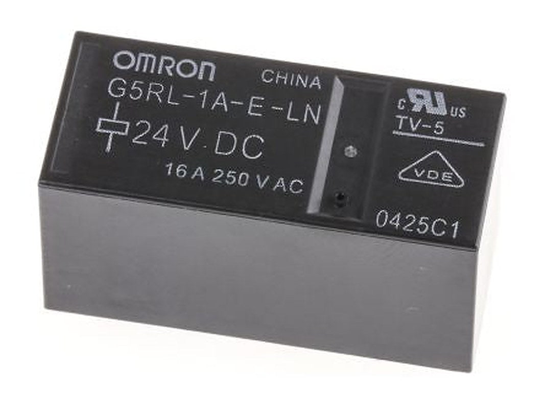 Omron PCB Power Relay, 24V dc Coil, 16A Switching Current, SPST