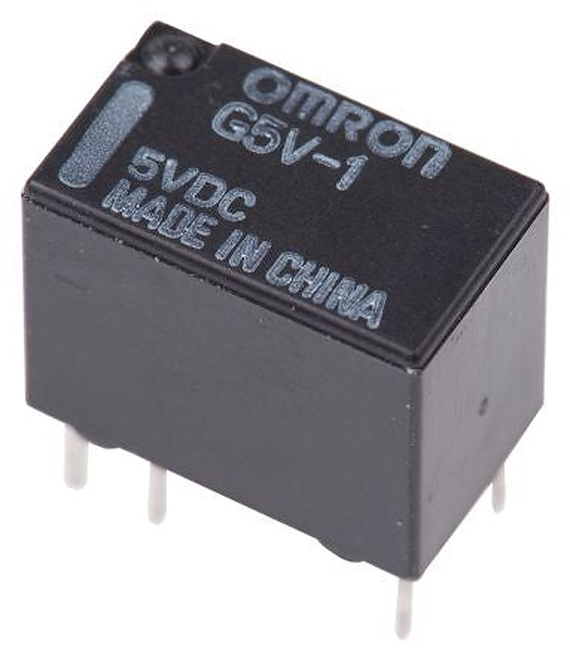 Omron PCB Signal Relay, 5V dc Coil, 2A, SPDT