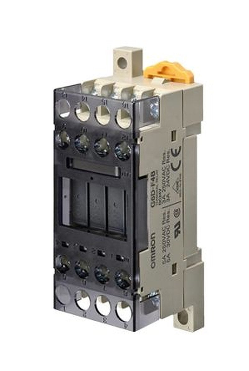 Omron G6D-F4B Solid State Interface Relay 250 V 250V ac DIN Rail Screw