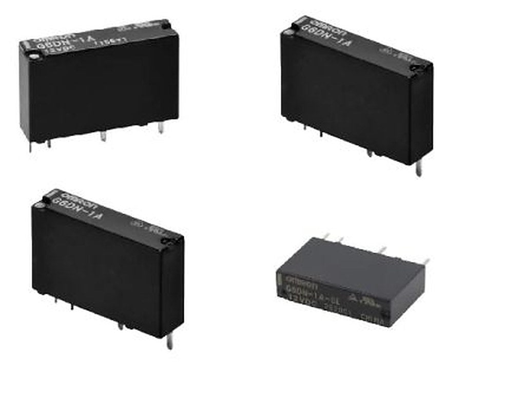 Omron PCB Relay, 12V dc Coil, 1A Switching Current, SPST